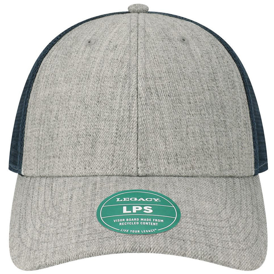 Heather Grey/ Navy