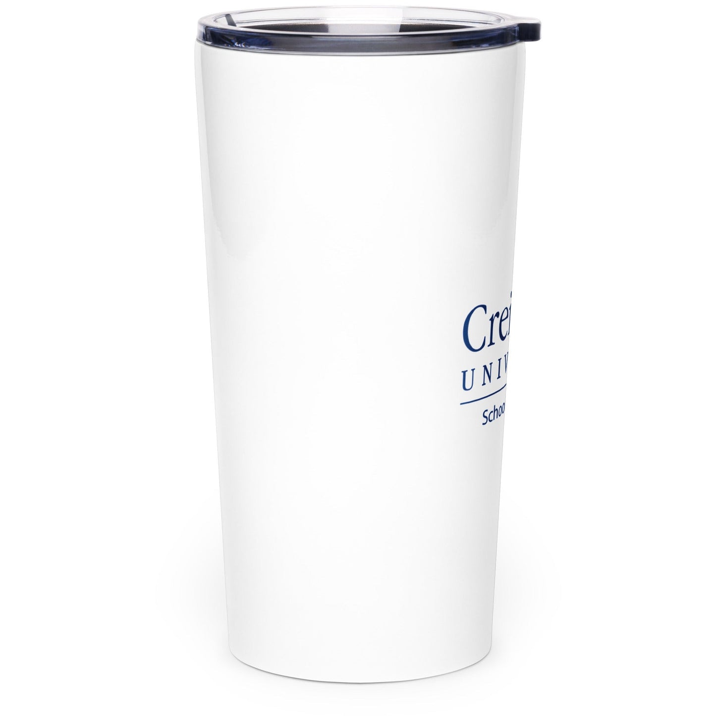 Tapered stainless steel tumbler