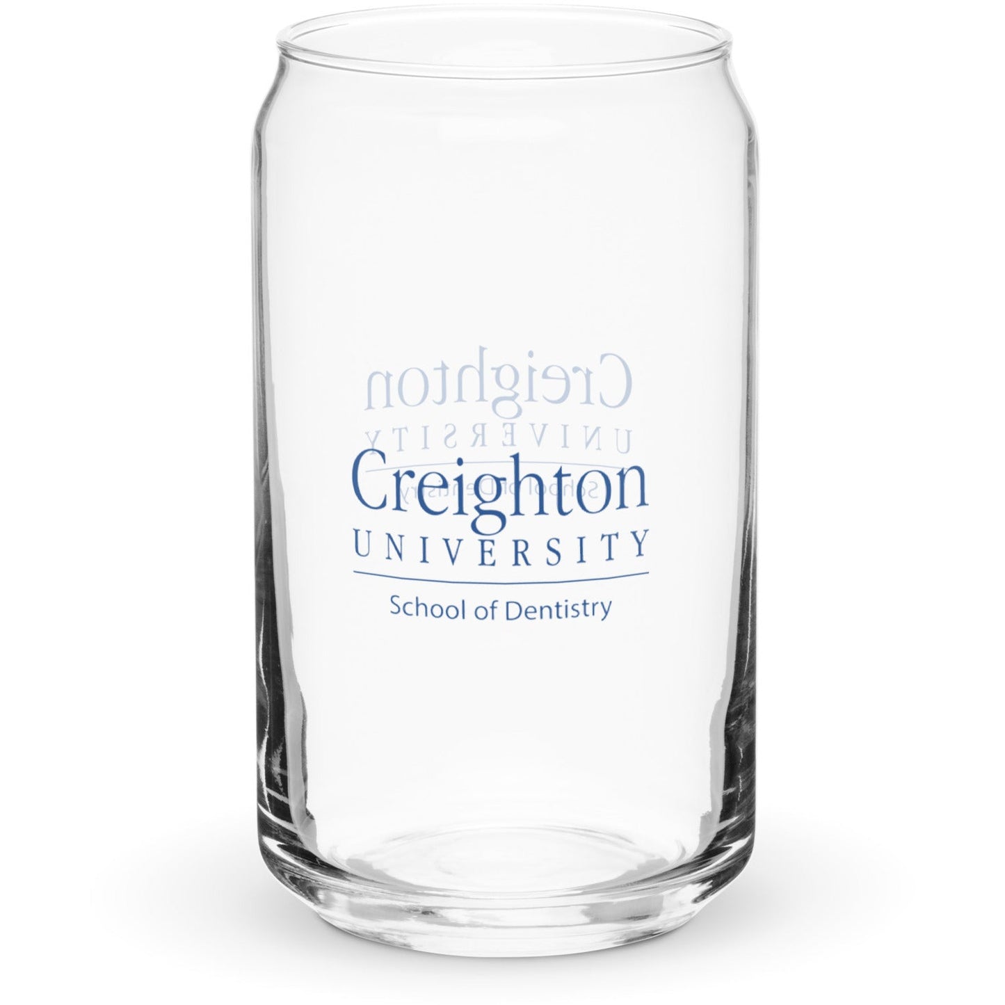 Can-shaped glass