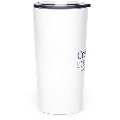 Tapered stainless steel tumbler